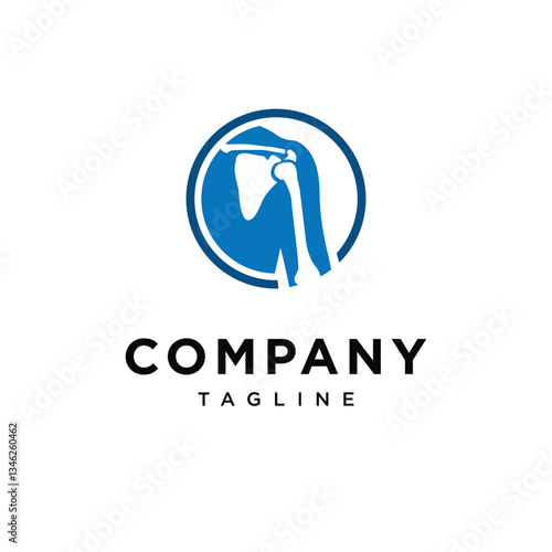 Shoulder Surgery Logo Icon Vector