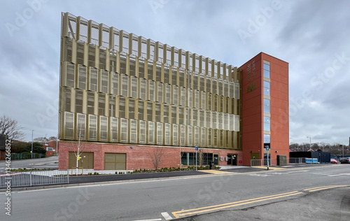 Fotografi Newcastle-under-Lyme, Staffordshire-united kingdom March, 09, 2025 modern multi