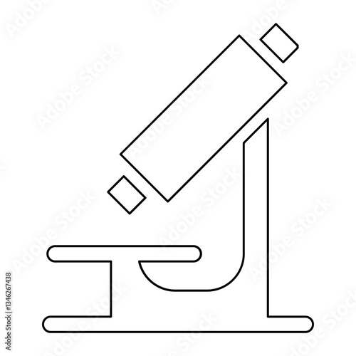 Lab icon in line style