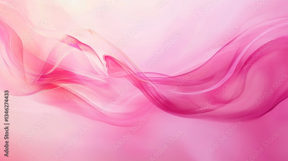 Obraz premium Soft pastel pink abstract background with smooth gradient tones and subtle texture, perfect for modern designs, presentations, and digital wallpapers.