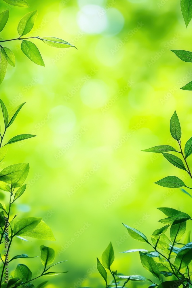 Obraz premium Close-up plants banner