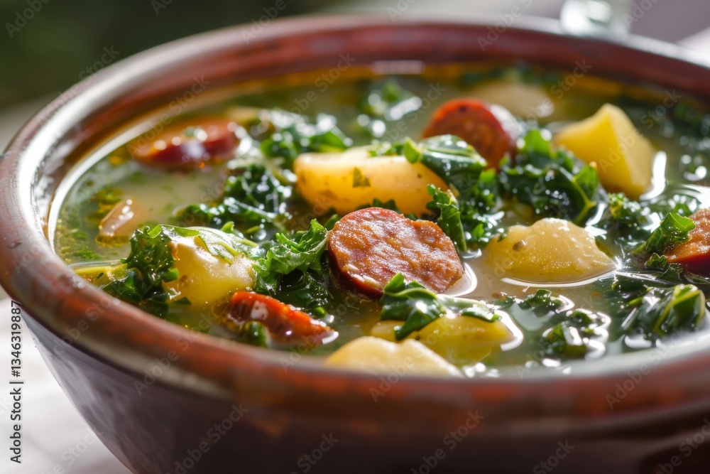 Delicious Portuguese Caldo Verde Soup Delicious Portuguese Caldo Verde Soup