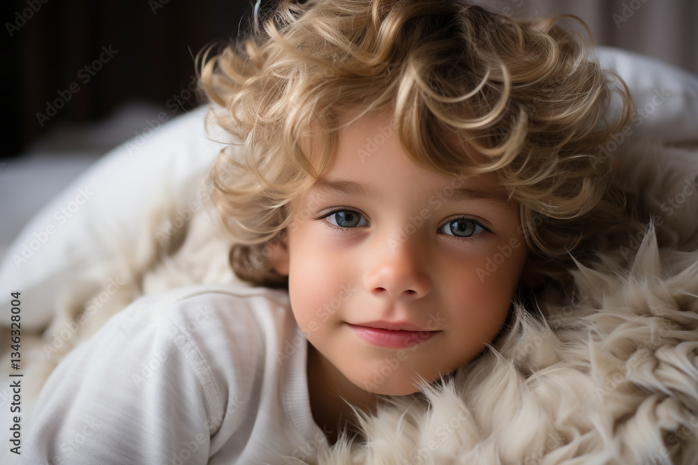 A tiny, slumbering cherub, peacefully nestled in the tender embrace of his first few days on this earth, his innocence radiating against a pristine white backdrop A tiny, slumbering cherub, peacefully nestled in the tender embrace of his first few days on this earth, his innocence radiating against a pristine white backdrop