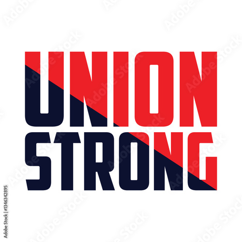 Union strong labor day t-shirt design