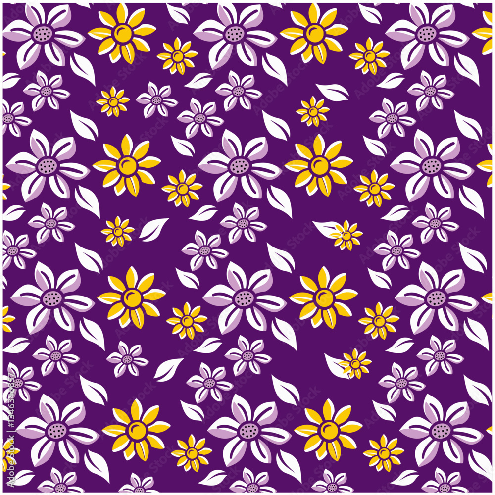 seamless pattern with flowers seamless pattern with flowers