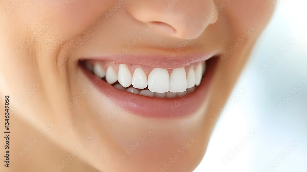 Obraz premium A close up image of a beautiful smiling face