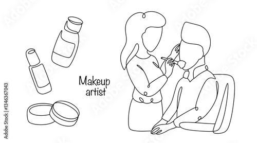 Makeup artist