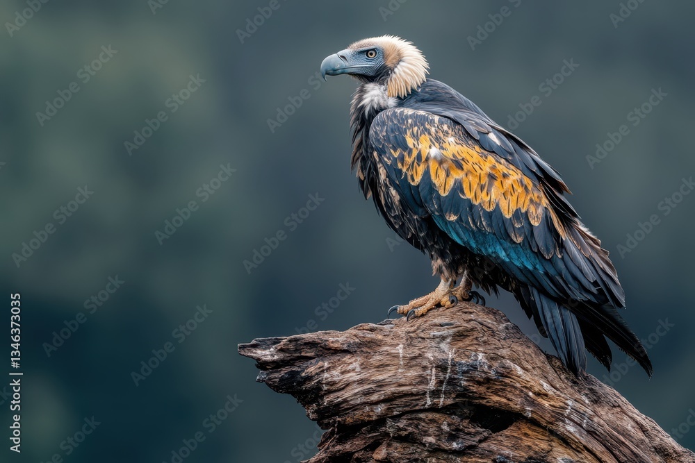 Fototapeta premium Beautiful vulture banner