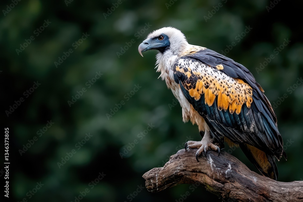 Fototapeta premium Beautiful vulture banner