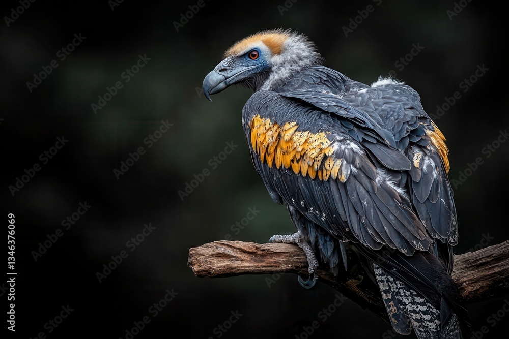 Fototapeta premium Beautiful vulture banner