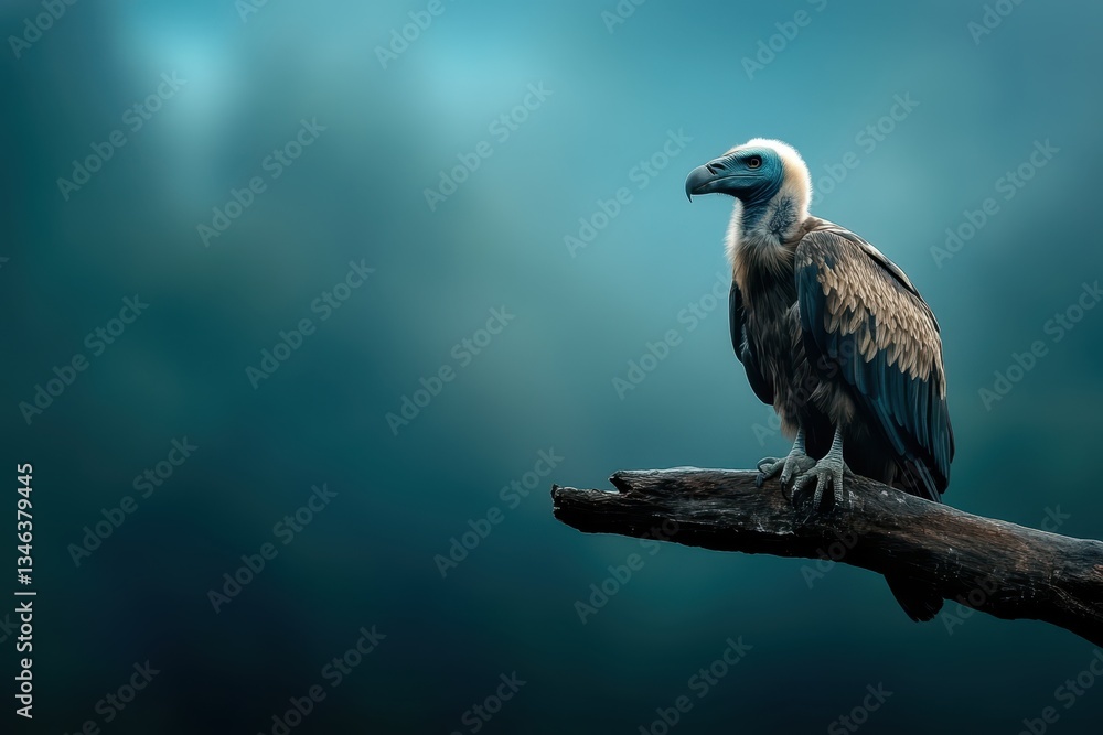 Fototapeta premium Beautiful vulture banner