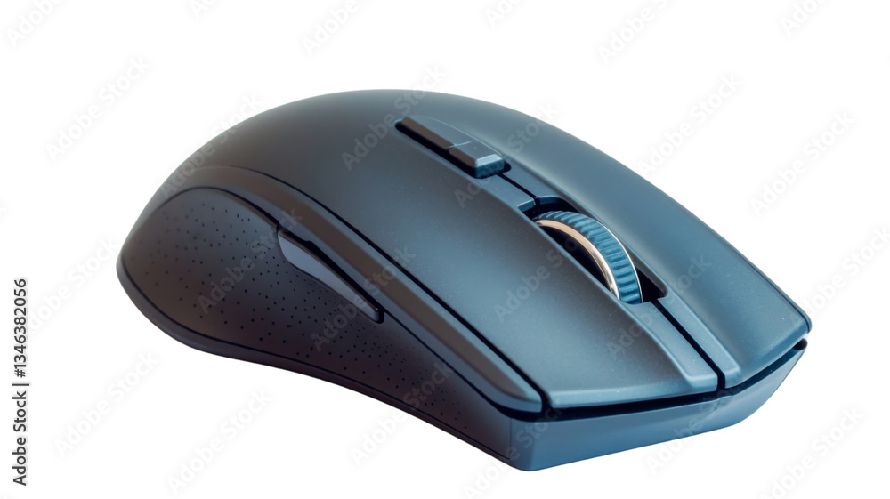 Modern wireless mouse isolated on transparent background Modern wireless mouse isolated on transparent background