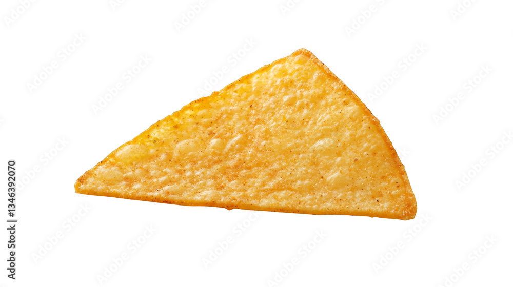 Triangular slice of golden toast on a modern green and black background Triangular slice of golden toast on a modern green and black background