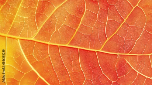 Generic Vibrant Autumn Moment Yellow Pattern Orange