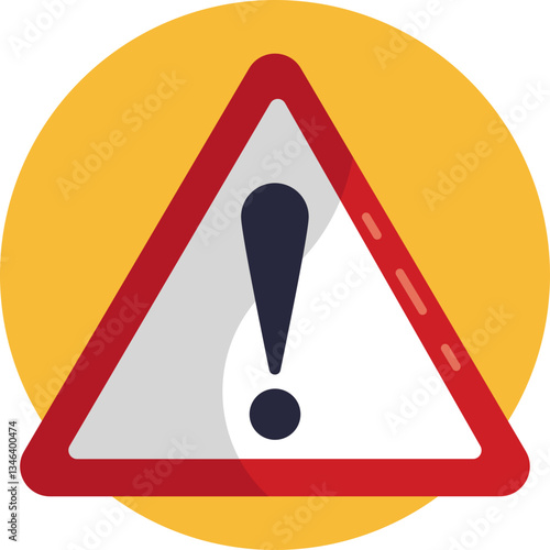 Warning sign: A symbol used to indicate potential hazards or dangers in emergency situations.