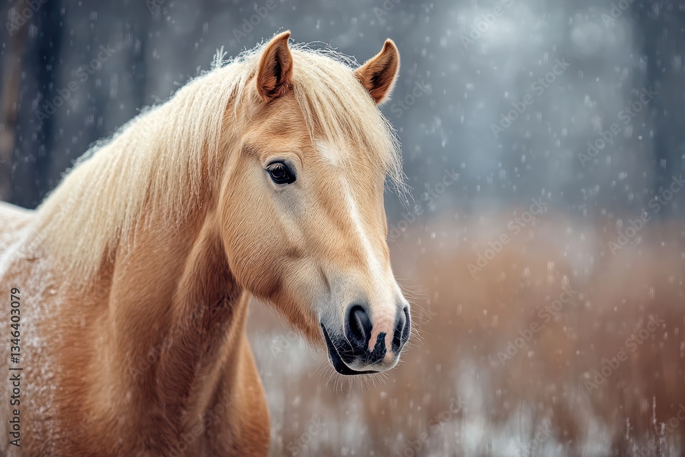 Naklejka premium Horse banner