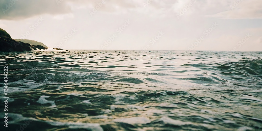 Obraz premium Coastal Rocks and Waves