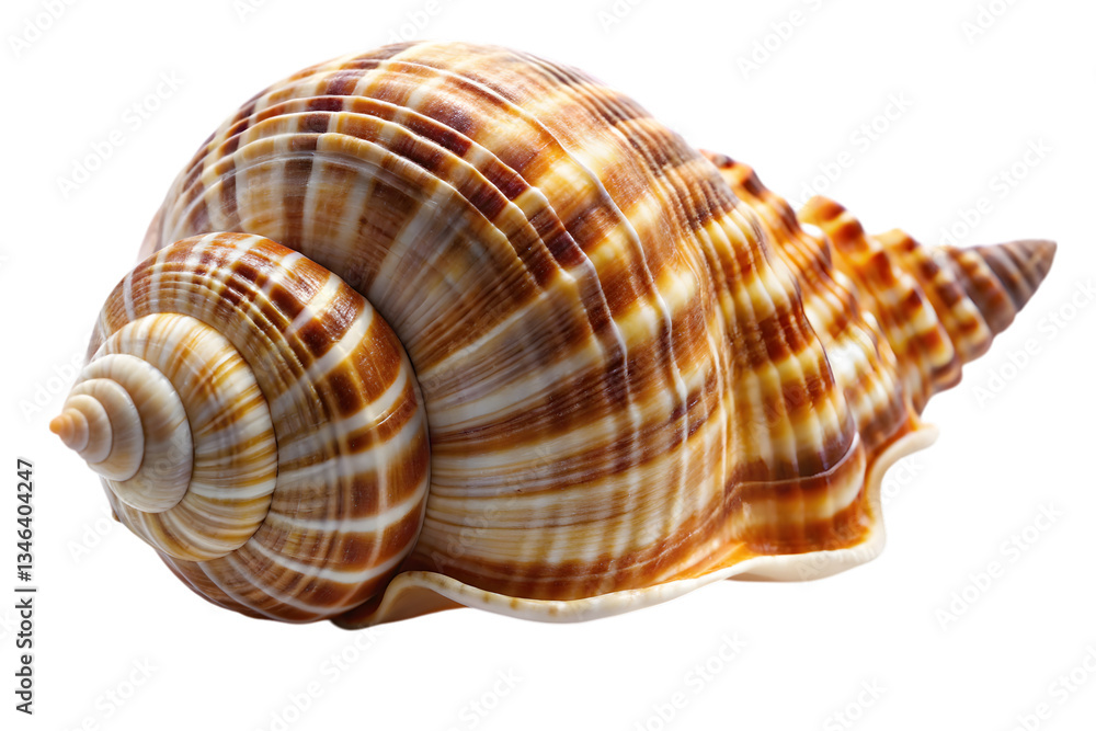 A wentletrap shell (Epitoniidae) : A meticulously detailed seashell showcases intricate patterns and textures, its form elegantly spiraling with natural grace. A wentletrap shell (Epitoniidae) : A meticulously detailed seashell showcases intricate patterns and textures, its form elegantly spiraling with natural grace.