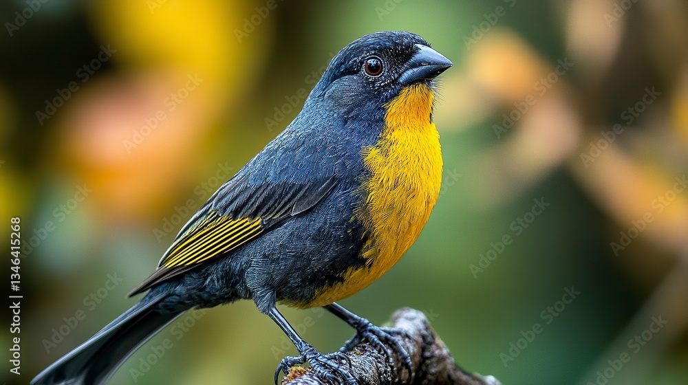 Fototapeta premium Yellow-thighed Brushfinch --ar 16:9 --stylize 500 --v 6.1 Job ID: c2e2ded0-d5e8-44a3-ac6f-2231f13aa83e