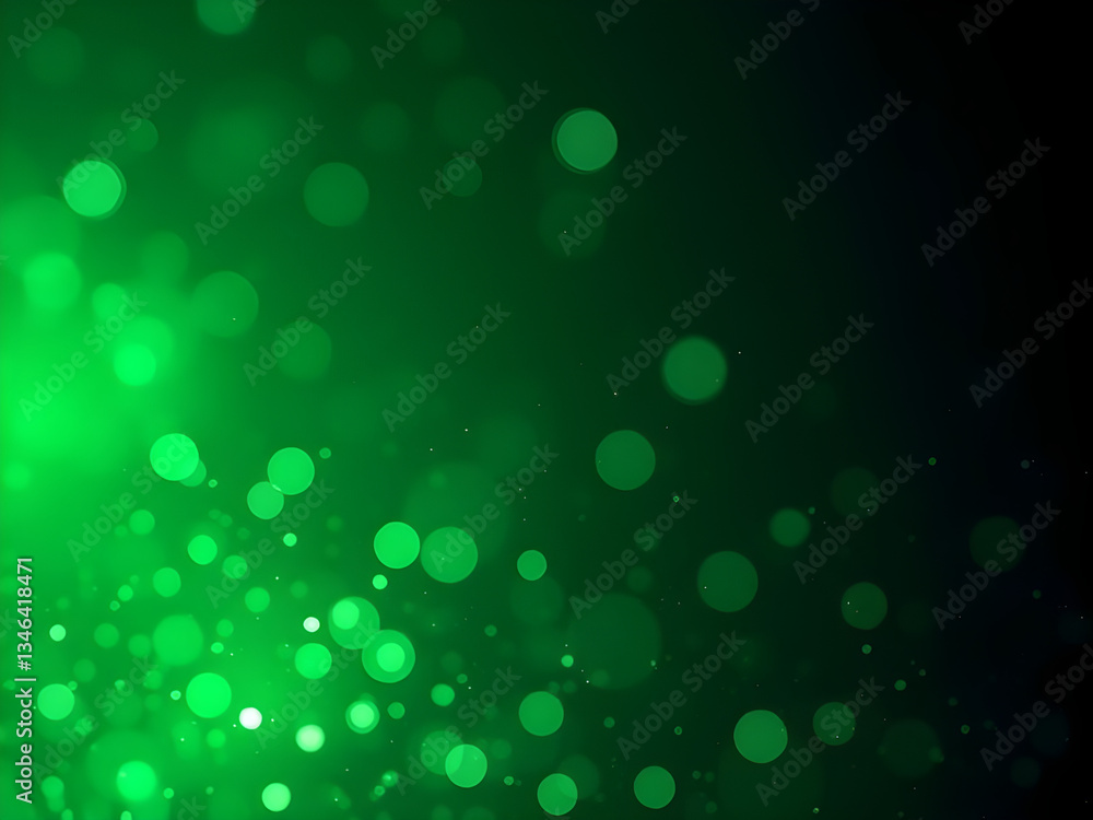 green bokeh abstract background, abstract bright glitter green background green bokeh abstract background, abstract bright glitter green background