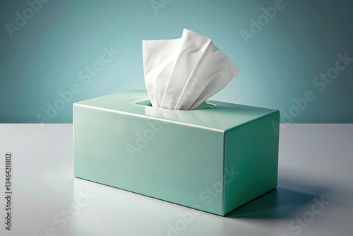 Kleenex Box Mockup - Realistic Packaging Design