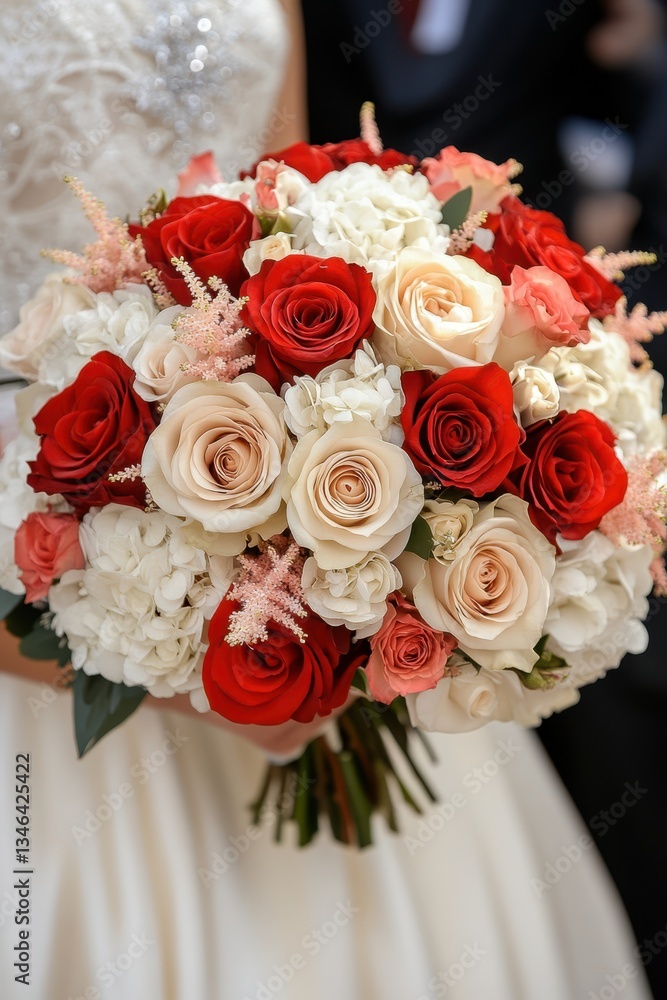 Obraz premium Wedding Bouquet Banner