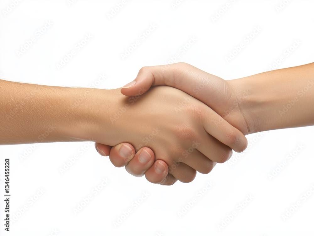 Business handshake symbolizing agreement and partnership. Business handshake symbolizing agreement and partnership.