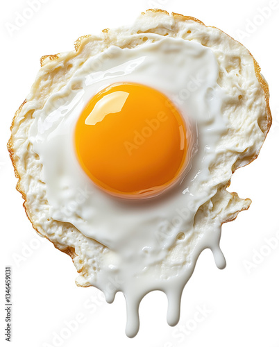 PNG Fried egg with runny yolk