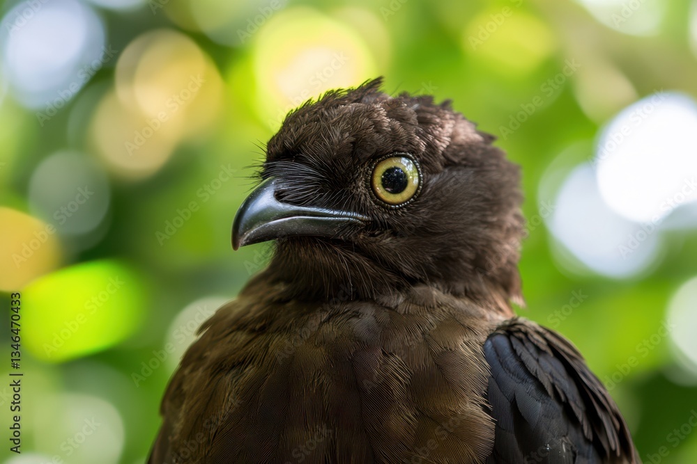Fototapeta premium Dark Crow Banner