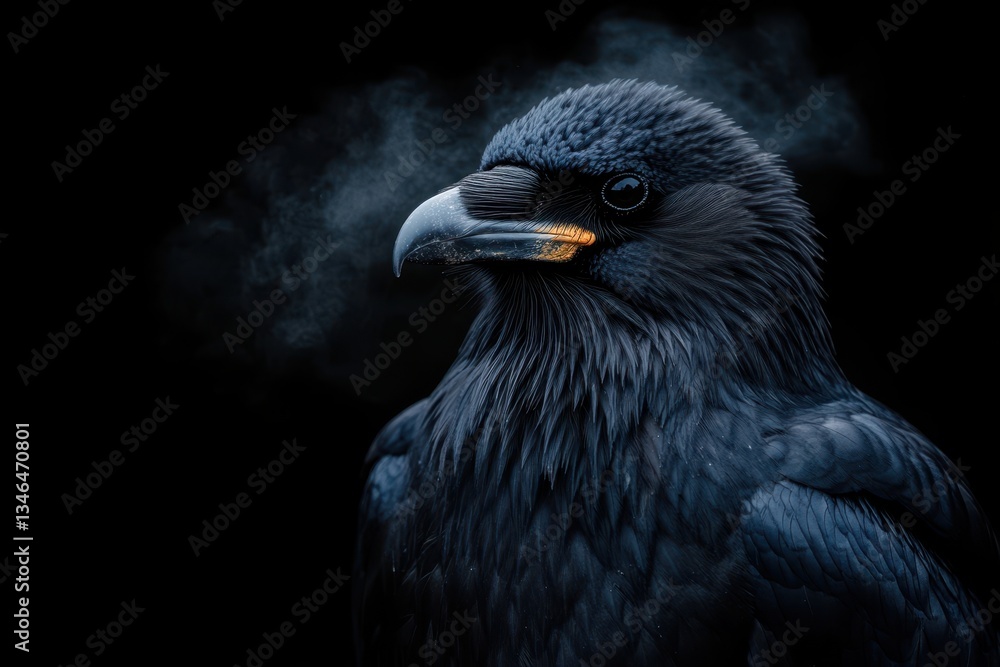Obraz premium Dark Crow Banner