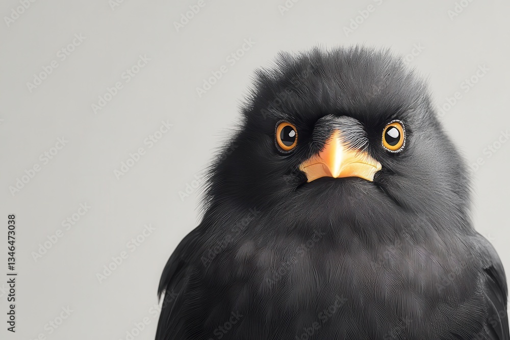 Fototapeta premium Dark Crow Banner