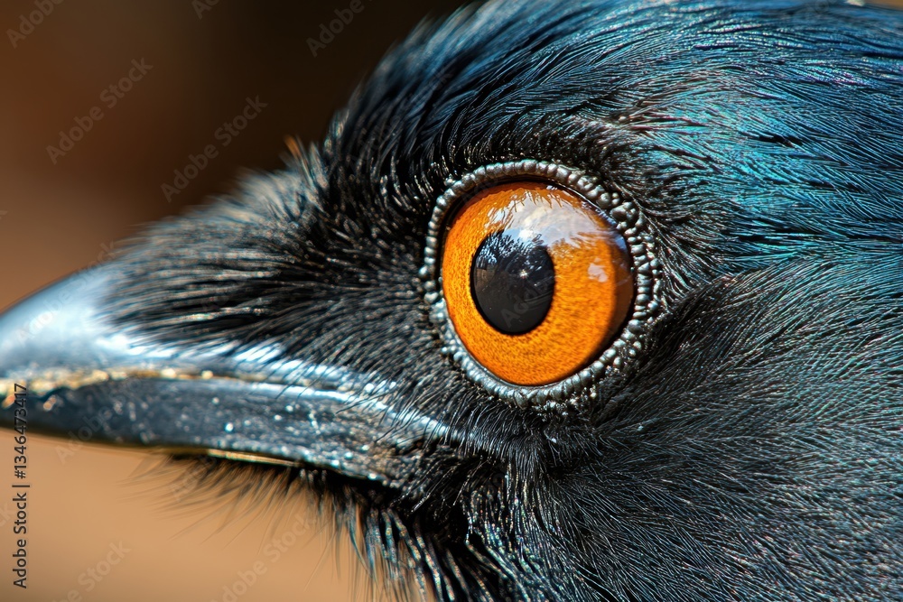 Fototapeta premium Dark Crow Banner