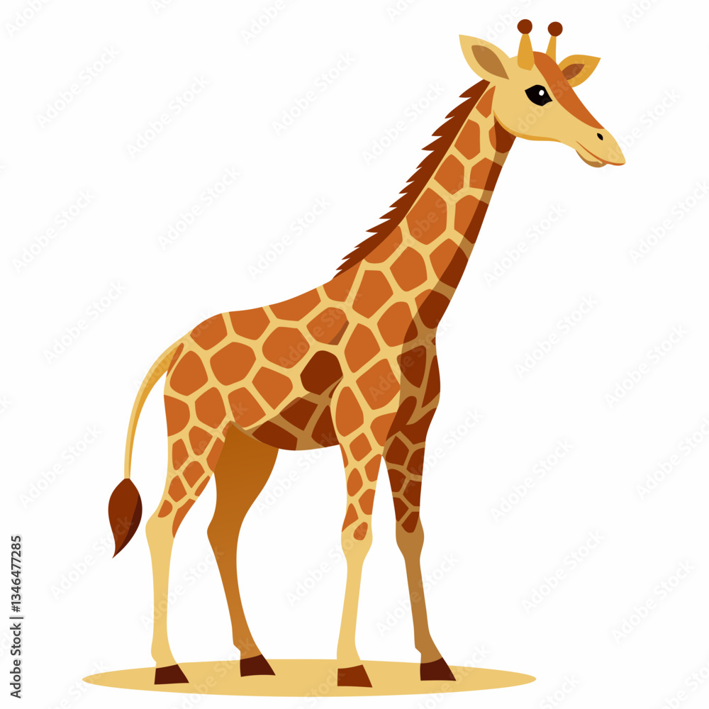 Animaux à l’état sauvage - Girafe réticulée - Réserve nationale de Samburu, Nord du Kenya Animaux à l’état sauvage - Girafe réticulée - Réserve nationale de Samburu, Nord du Kenya