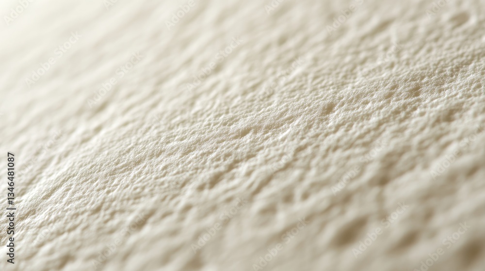 Close-up textured beige fabric surface; blurred background Close-up textured beige fabric surface; blurred background