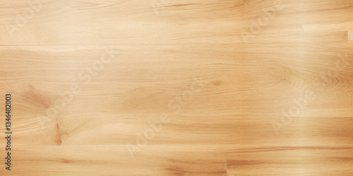 Gently Radiant Golden Light Cascades Across a Smooth Wooden Surface, Highlighting the Intricate Patterns of Natural Wood Grain and Creating a Serene and Harmonious Background

