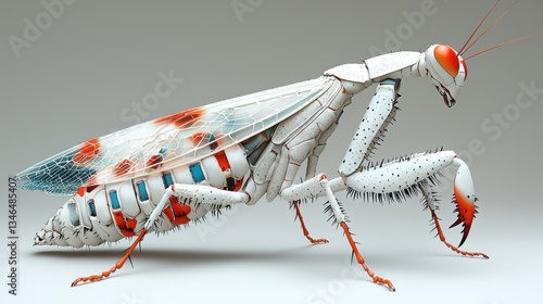 Futuristic Praying Mantis