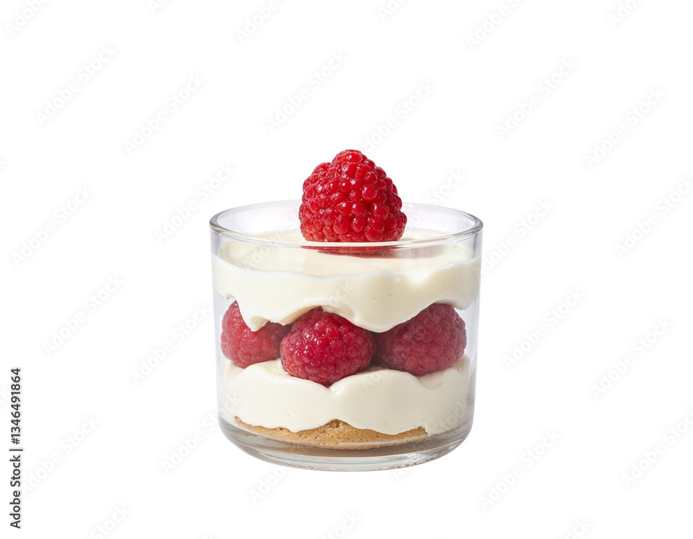 yogurt with raspberries yogurt with raspberries