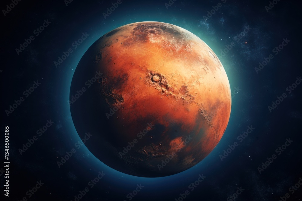 Obraz premium Mars astronomy universe outdoors.