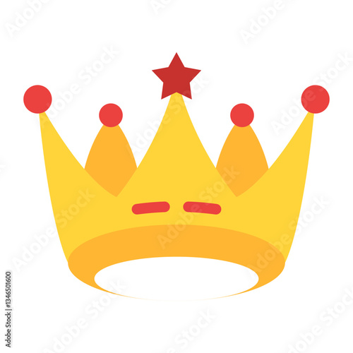 Crown Vector Design Icon Style