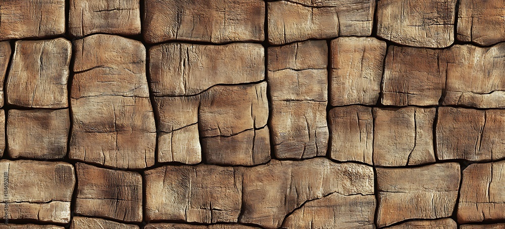 Fototapeta premium Wooden background, Light brown wood seamless texture background