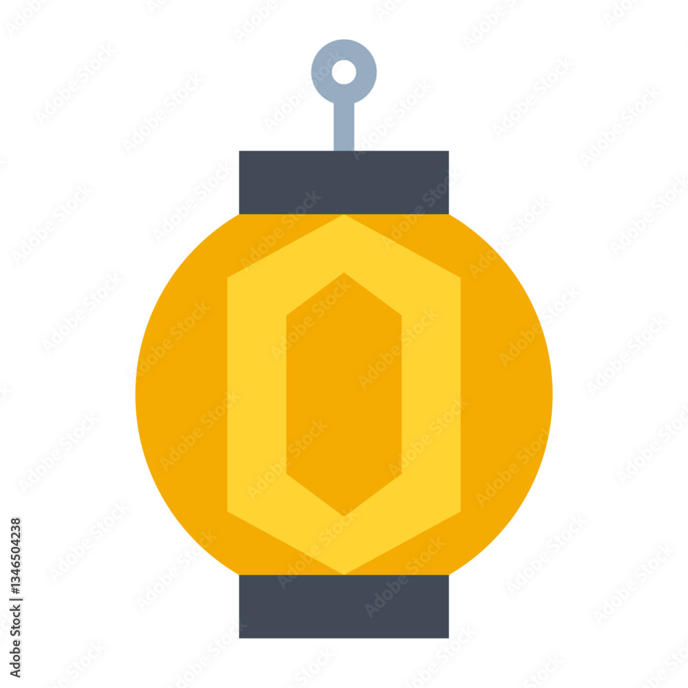 Fototapeta premium Lantern Vector Design Icon Style