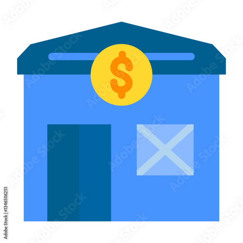 Mortgage loan Vector Design Icon Style