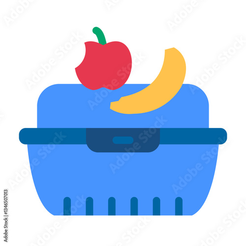 Lunchbox Vector Design Icon Style