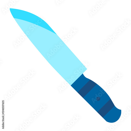 Butcher knife Vector Design Icon Style