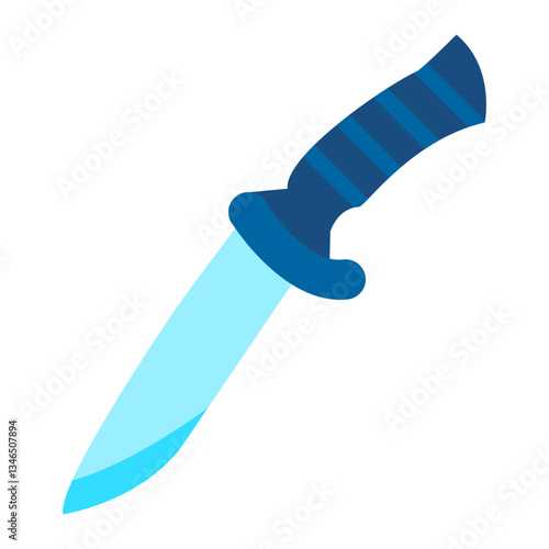 Carving knife Vector Design Icon Style