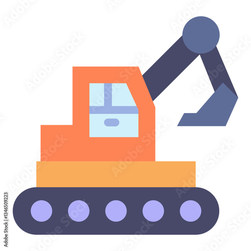 Dump Truck Vector Design Icon Style