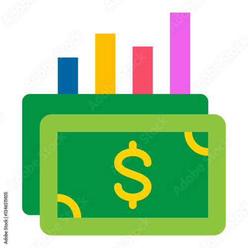 Dividends Vector Design Icon Style