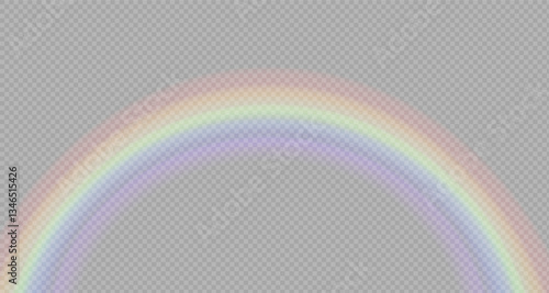 Rainbow icon, rainbow.Rain drops on a clear background. Storm with rain and white cloud on a clear background. Heavy rain, hail and rainy weather. PNG.