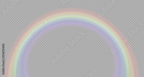 Rainbow icon, rainbow.Rain drops on a clear background. Storm with rain and white cloud on a clear background. Heavy rain, hail and rainy weather. PNG.