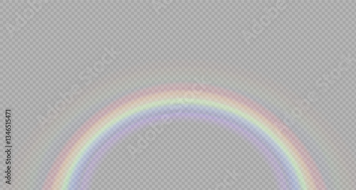 Rainbow icon, rainbow.Rain drops on a clear background. Storm with rain and white cloud on a clear background. Heavy rain, hail and rainy weather. PNG.